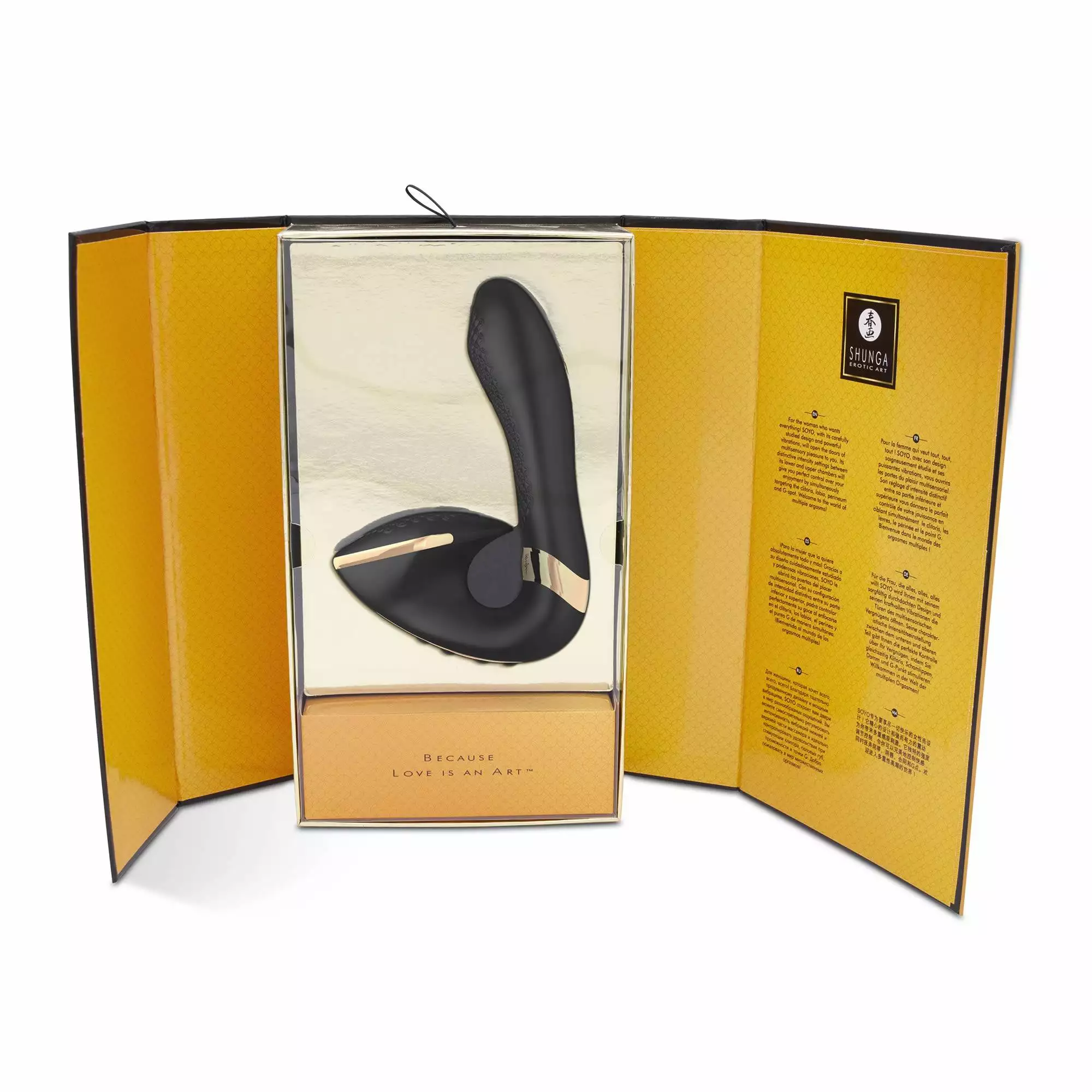 Shunga Soyo Rabbit Vibrator med 2 Motorer - Billede 13