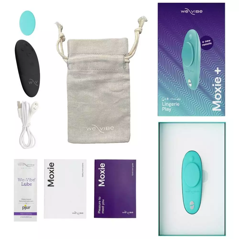 We-Vibe Moxie+ Trusse Vibrator med App og Fjernbetjening - Billede 10