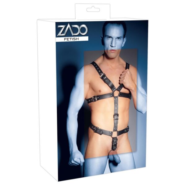 Zado Body Harness i Læder til Ham - Image 2