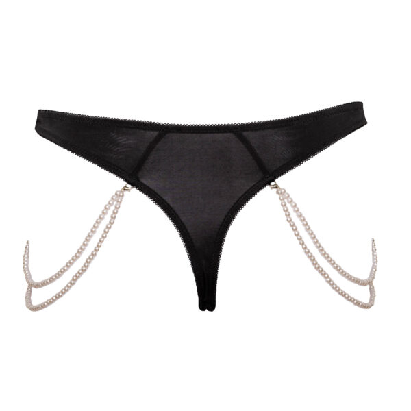 Broderet G-streng med Perlekæder - Image 8