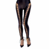 Wetlook Catsuit med Snøredetaljer - Image 7