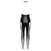 Wetlook Catsuit med Snøredetaljer - Image 12