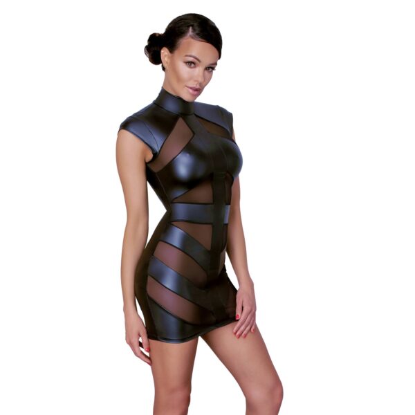Wetlook Kjole med Nylon Indsatser - Image 3