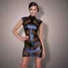 Wetlook Kjole med Nylon Indsatser - Image 10
