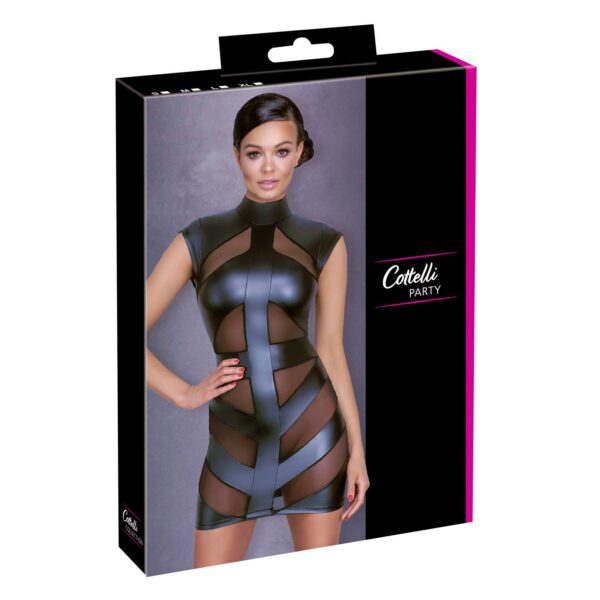 Wetlook Kjole med Nylon Indsatser - Image 11