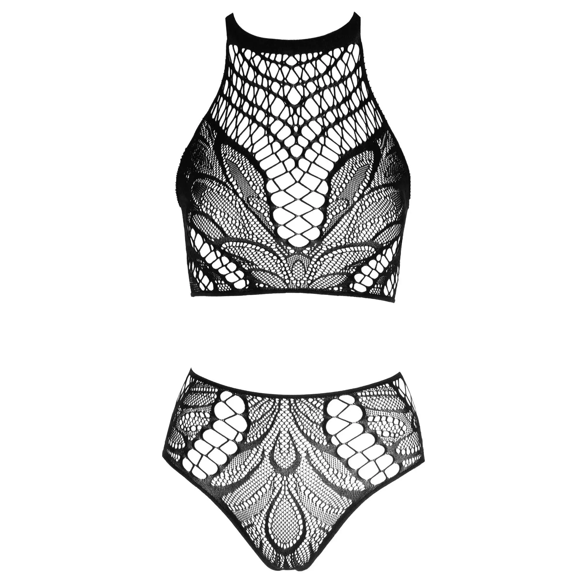 Net Top med Trusser i Blonde Look - Billede 6