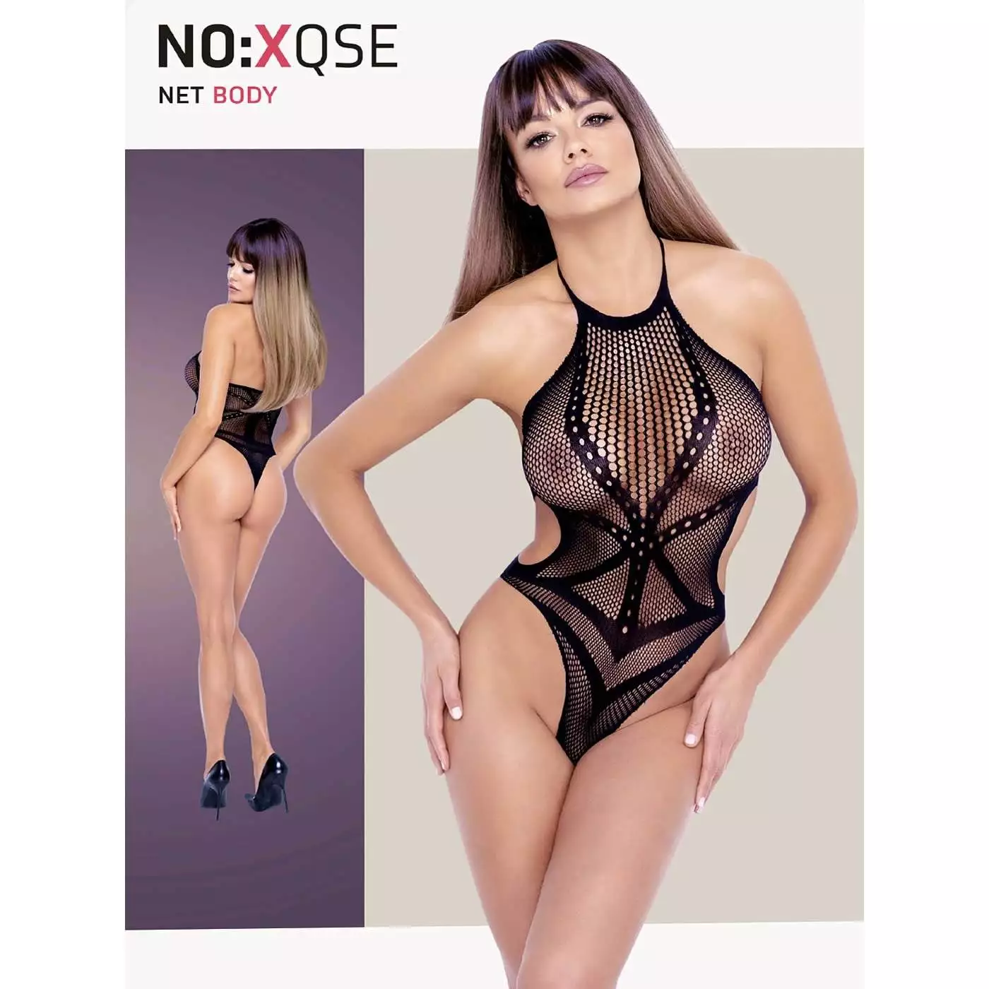 NO:XQSE Net Body med Harness DesignS-L
