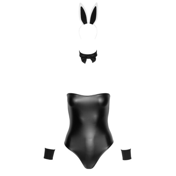 Wetlook Bunny Kostume med Body, Ører og Butterfly - Image 13