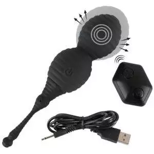 Inflatable Fjernbetjent Vibrator æg og Bækkenbundskugler