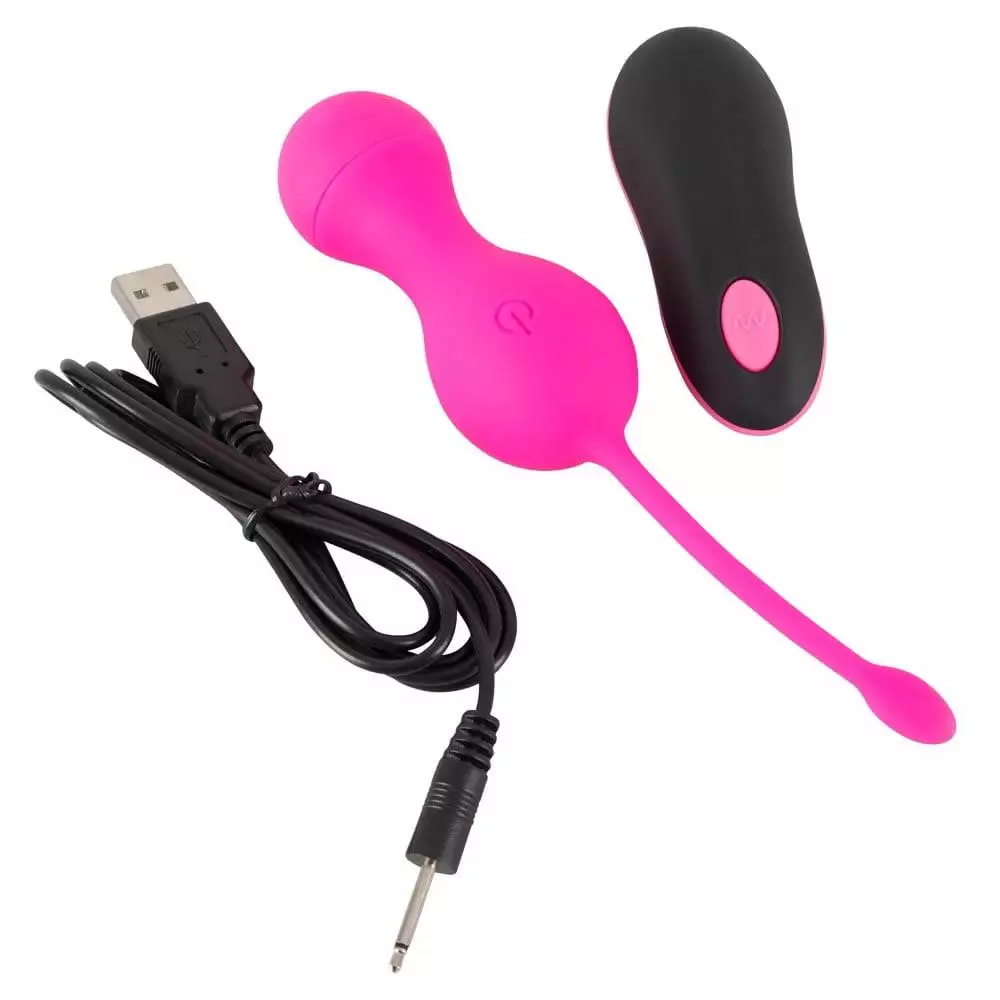 Sweet Smile Fjernbetjent Vibrator Æg og Bækkenbundskugler - Billede 6
