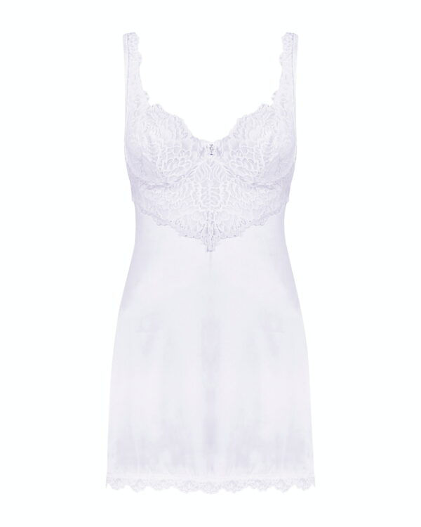 Obsessive Amor Blanco Hvidt Negligé med G-streng - Image 6