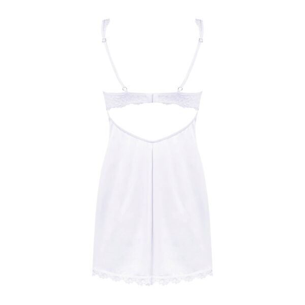 Obsessive Amor Blanco Hvidt Negligé med G-streng - Image 7