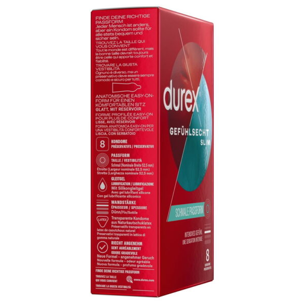 Durex Gefühlsecht Slim Slank Kondom - Image 6