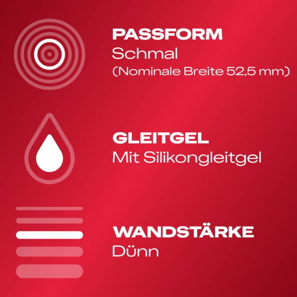 Durex Gefühlsecht Slim Slank Kondom - Image 3