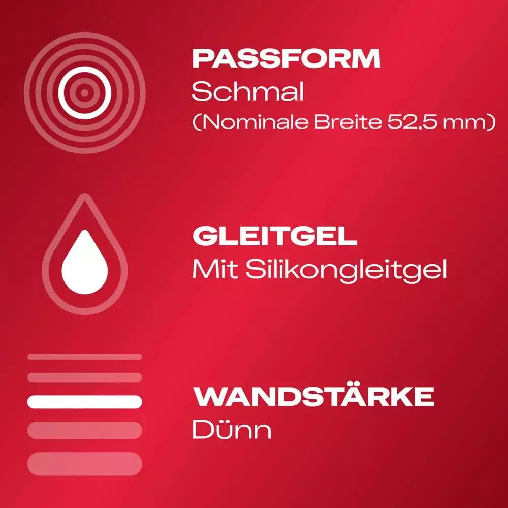 Durex Gefühlsecht Slim Slank Kondom - Billede 3