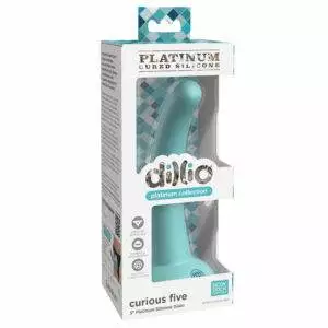 Dillio Platinum Curious Five Dildo med Sugekop