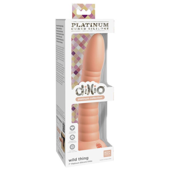 Dillio Platinum Wild Thing Dildo med Sugekop - Image 3