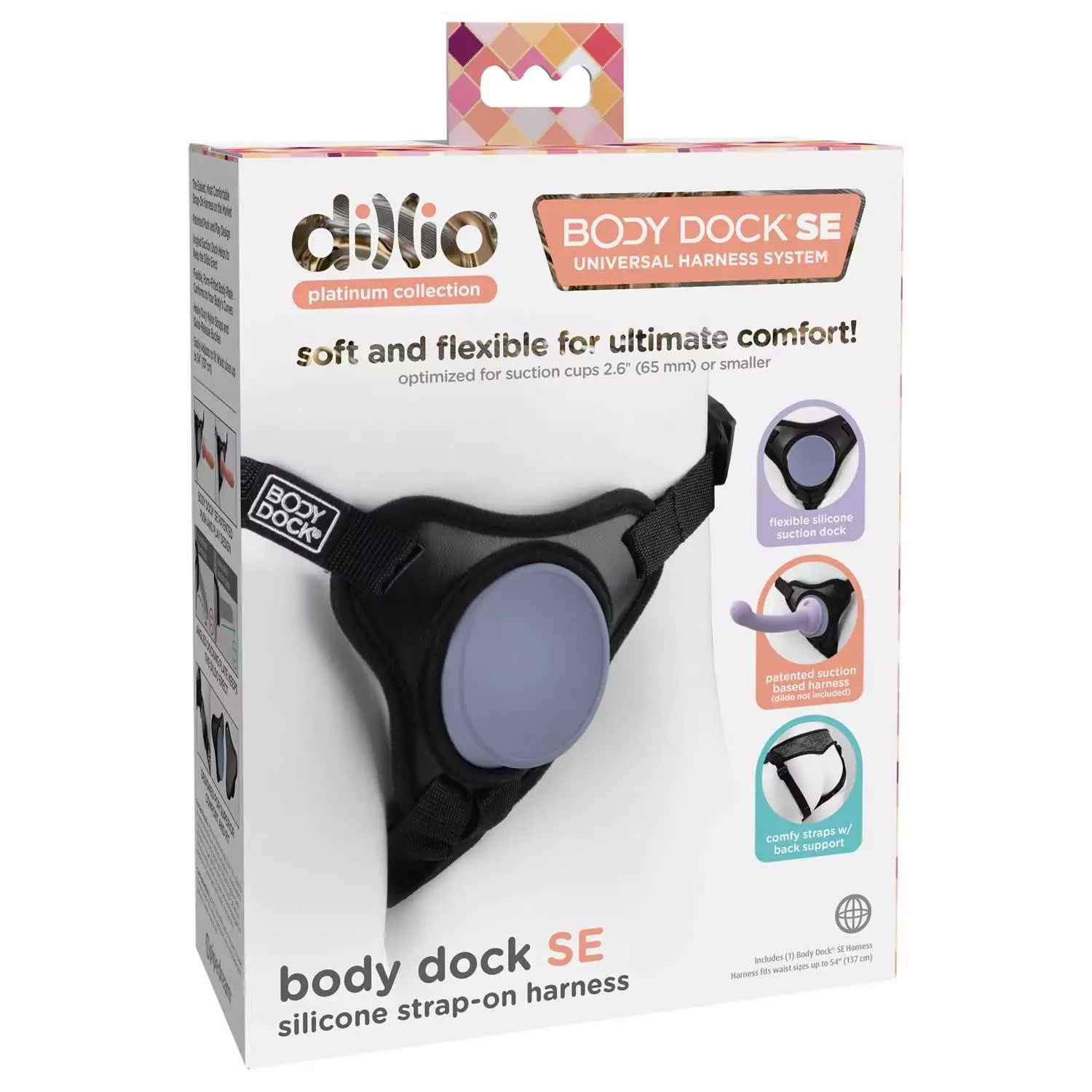 Dillio Platinum Body Dock Strap-On Harness - Billede 8