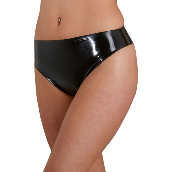 Latex Trusser i sort - Image 2