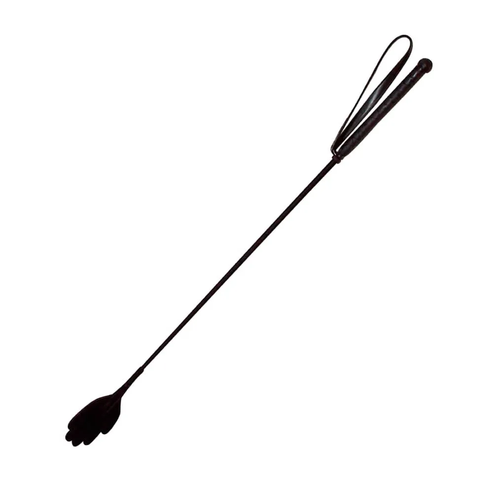 Ridepisk med håndSort