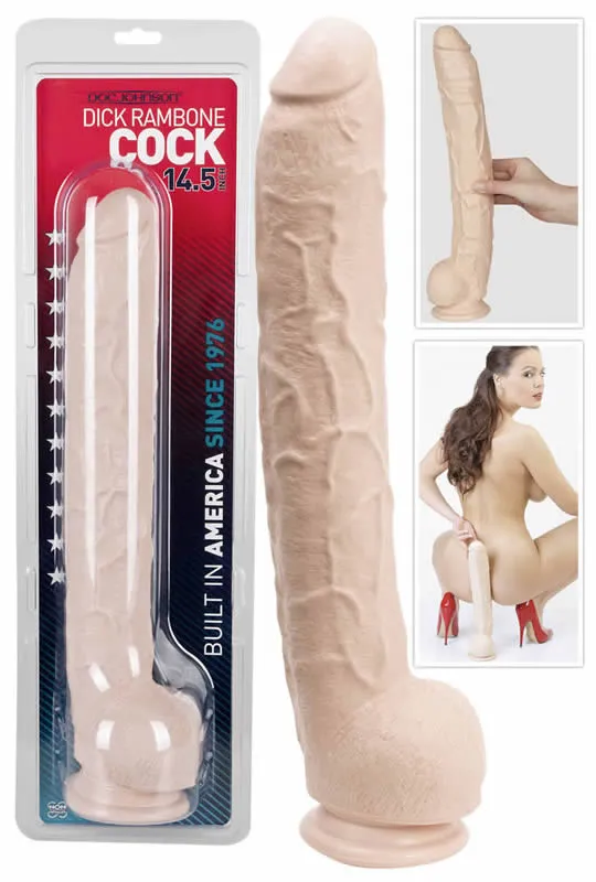 Dick Rambone Cock DildoHudfarve