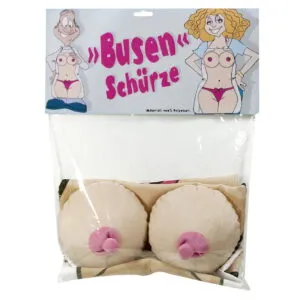 Forklæde med bryster