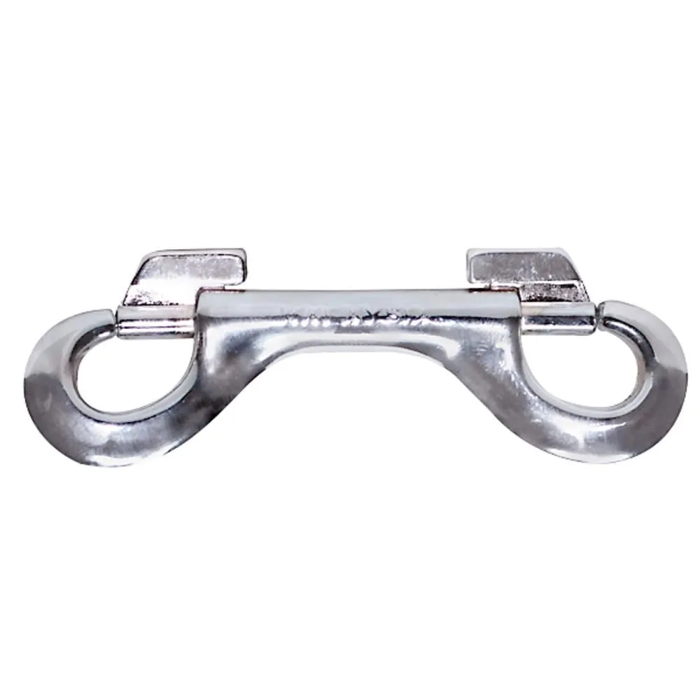 Dobbelt KarabinhageSølvfarvet