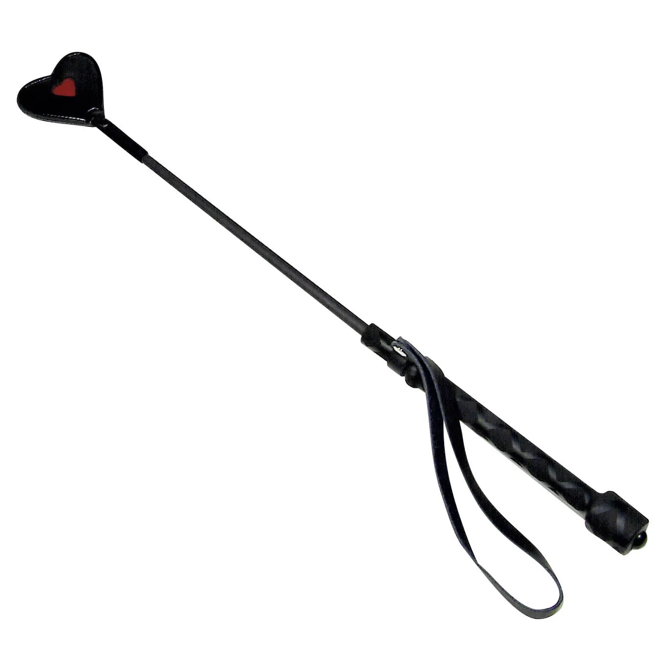 Bad Kitty Hjerteformet RidepiskSort