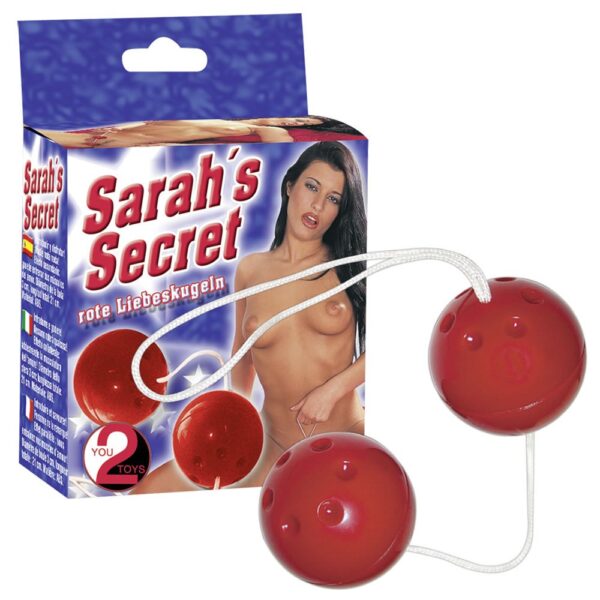 Sarahs Secret LystkuglerRød