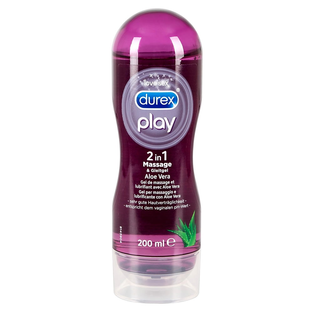 Durex Play Aloe Vera 2-i-1 Massageolie og Glidecreme200 ml