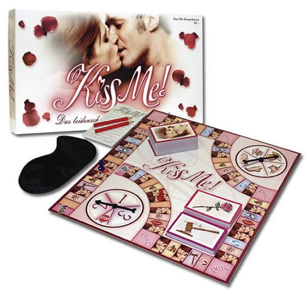 Spillet KISS ME - spillet til parTysk Udgave