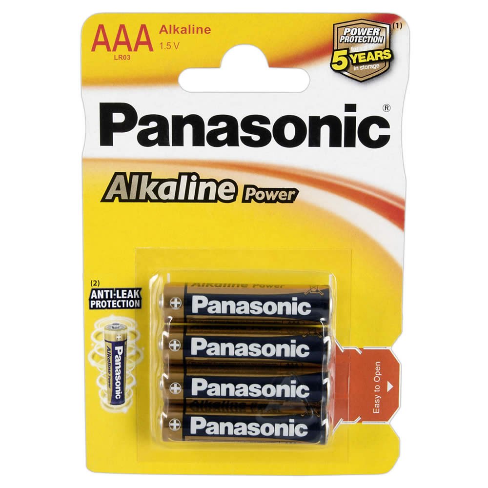 Panasonic AAA Batterier til Sexlegetøj4 Stk Pakke