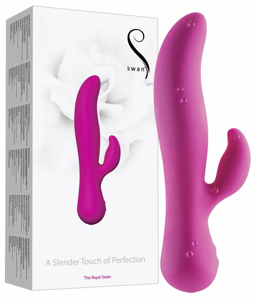 Royal Swan Dildo VibratorPink