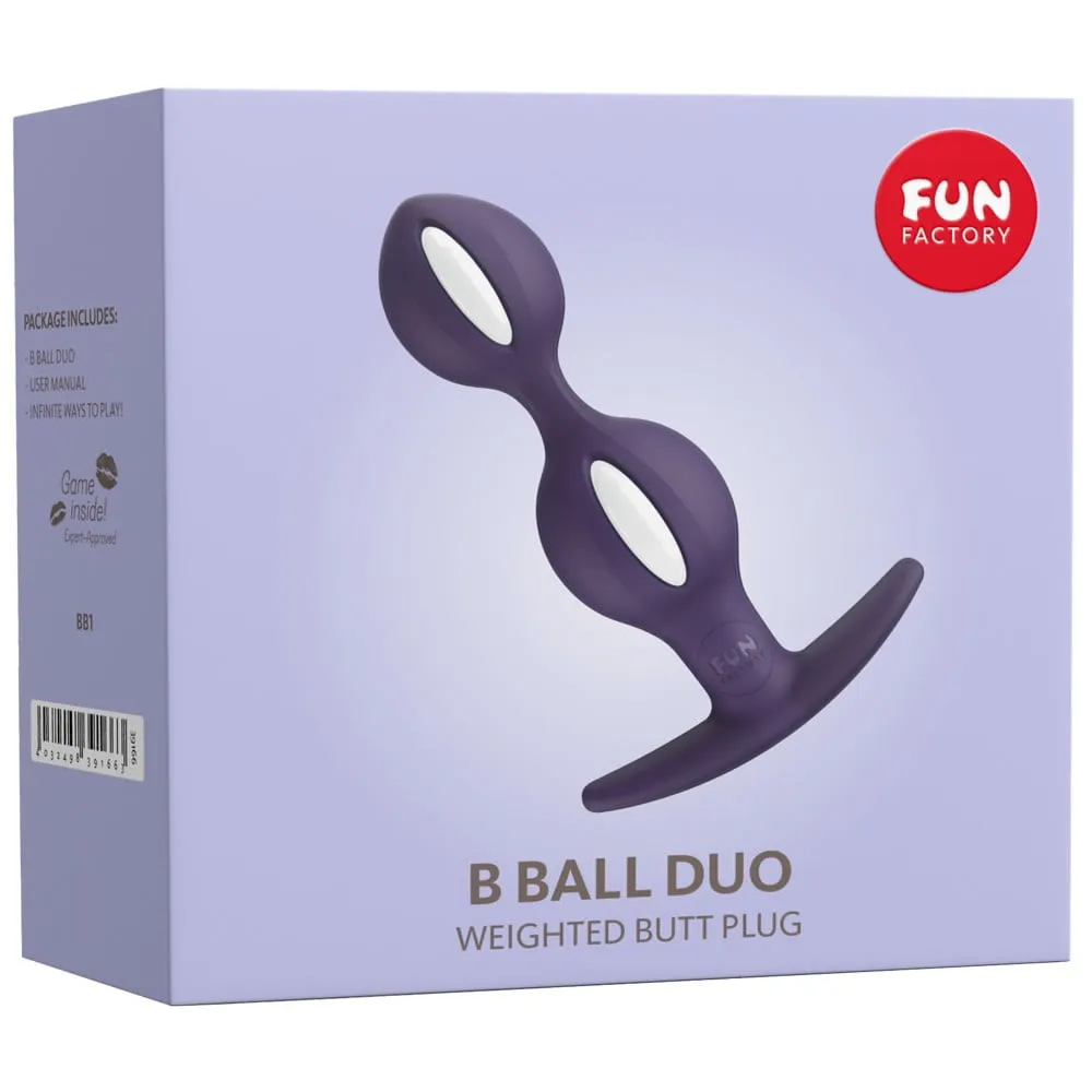 Fun Factory B Balls Anal PlugLilla / Hvid