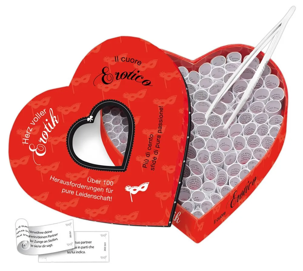 Herz voller Erotik - Erotisk SpilTysk Udgave