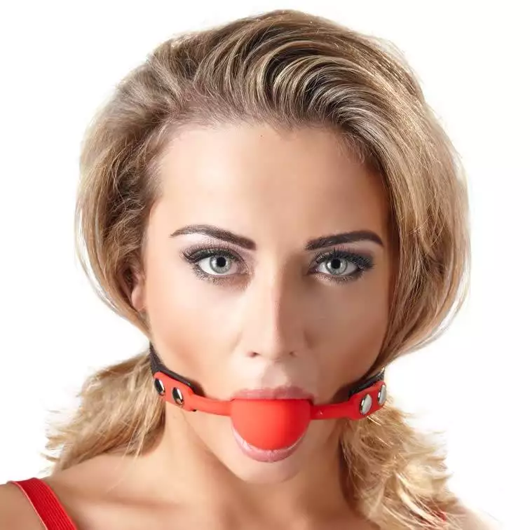 Bad Kitty Kugle Gag i Silikone - Billede 2