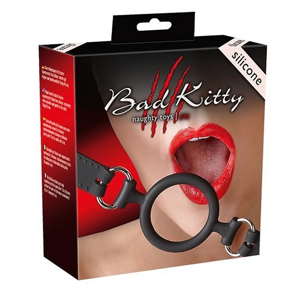 Bad Kitty silikone ring gagSort