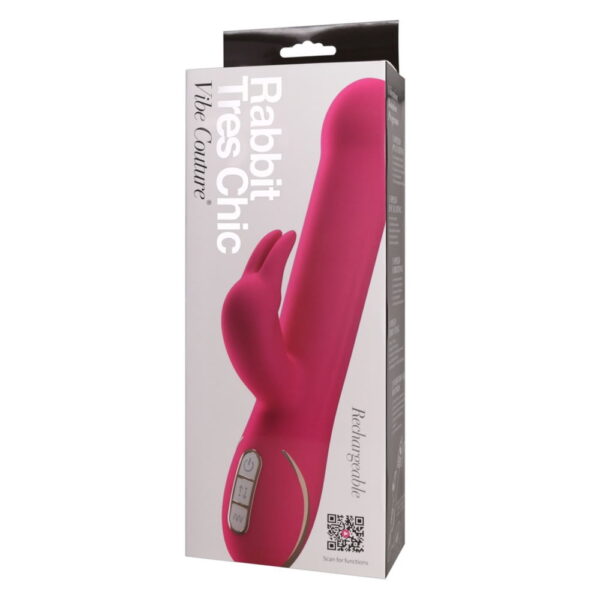 Vibe Couture Rabbit Tres Chic silikone vibratorPink