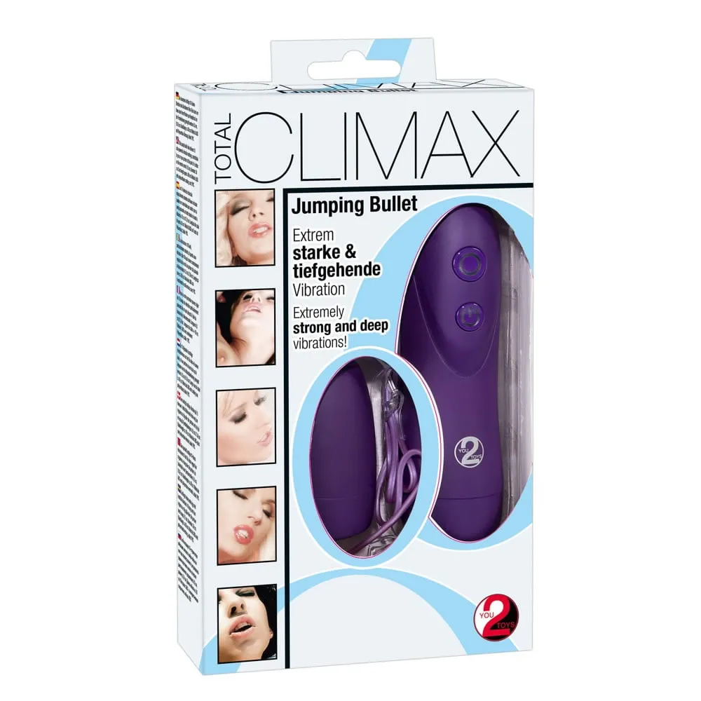 Vibrator Æg Total Climax Jumping BulletLilla