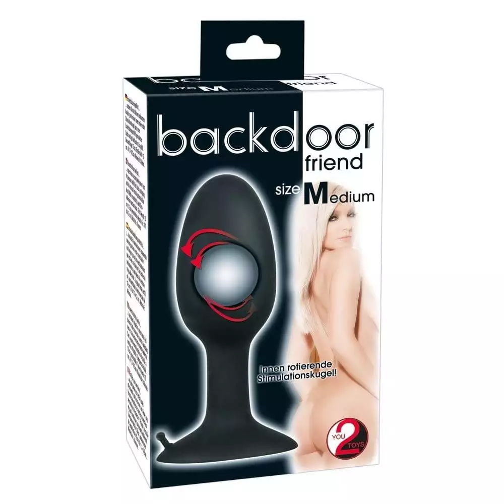Anal Plug Backdoor Friend Medium i SilikoneSort