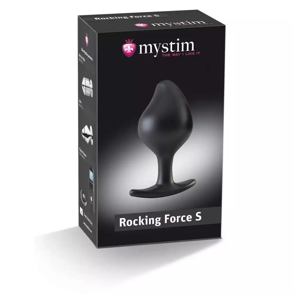 Mystim Rocking Force Pirrestrøm Anal Plug Bi-PolarSort