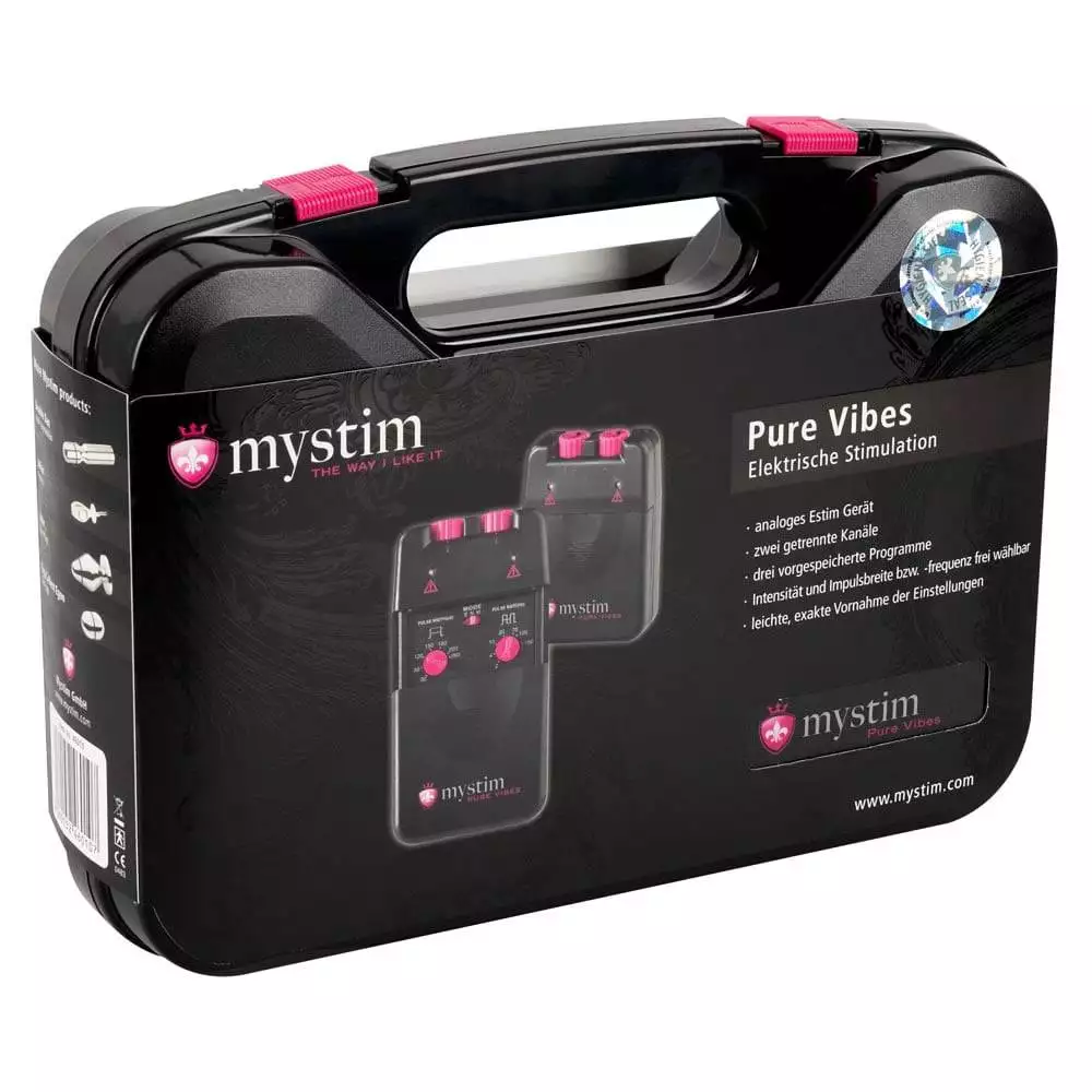 Pure Vibes Elektrosex pirrestrømsapparatSort / Pink