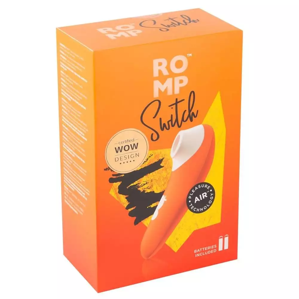 ROMP Switch Klitoris Stimulator - Pulsator med Pleasure AirOrange
