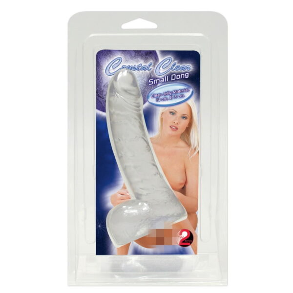 Crystal Clear Small Dong DildoGennemsigtig