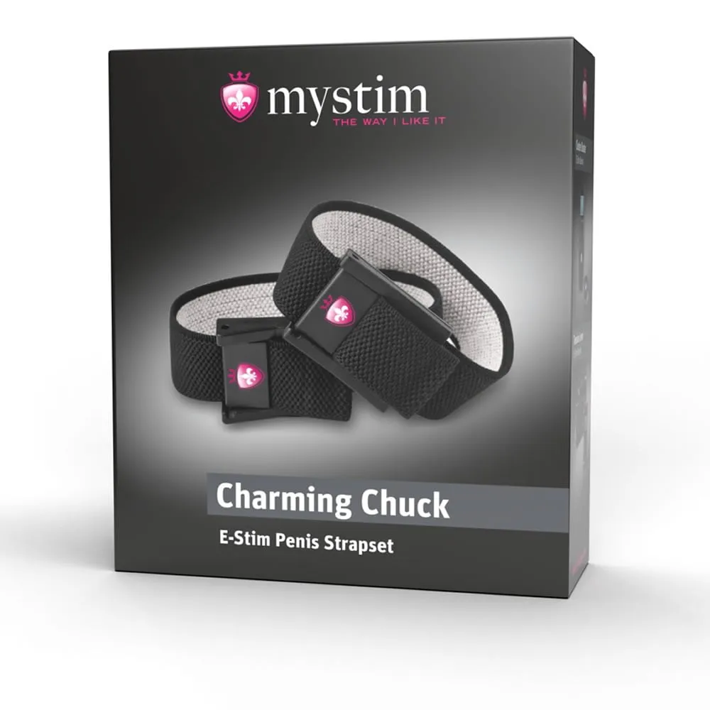 Mystim Charming Chuck Pirrestrøm Penis E-BåndSort