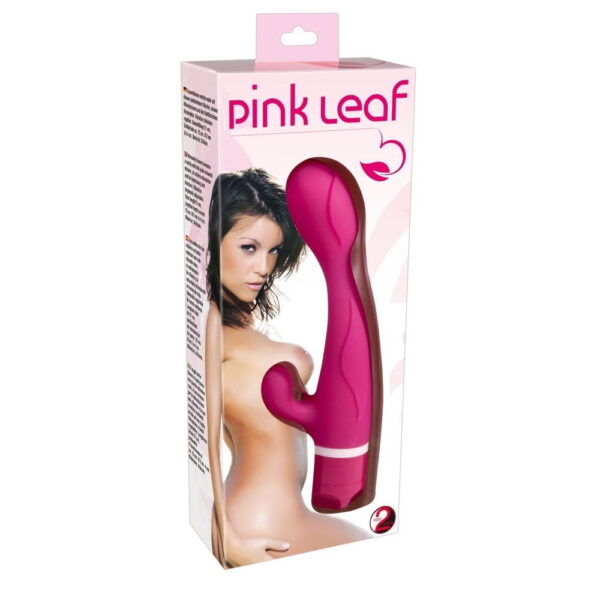 Pink Leaf Dildo VibratorPink