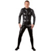 Herre Latex Heldragt i sort - Image 3
