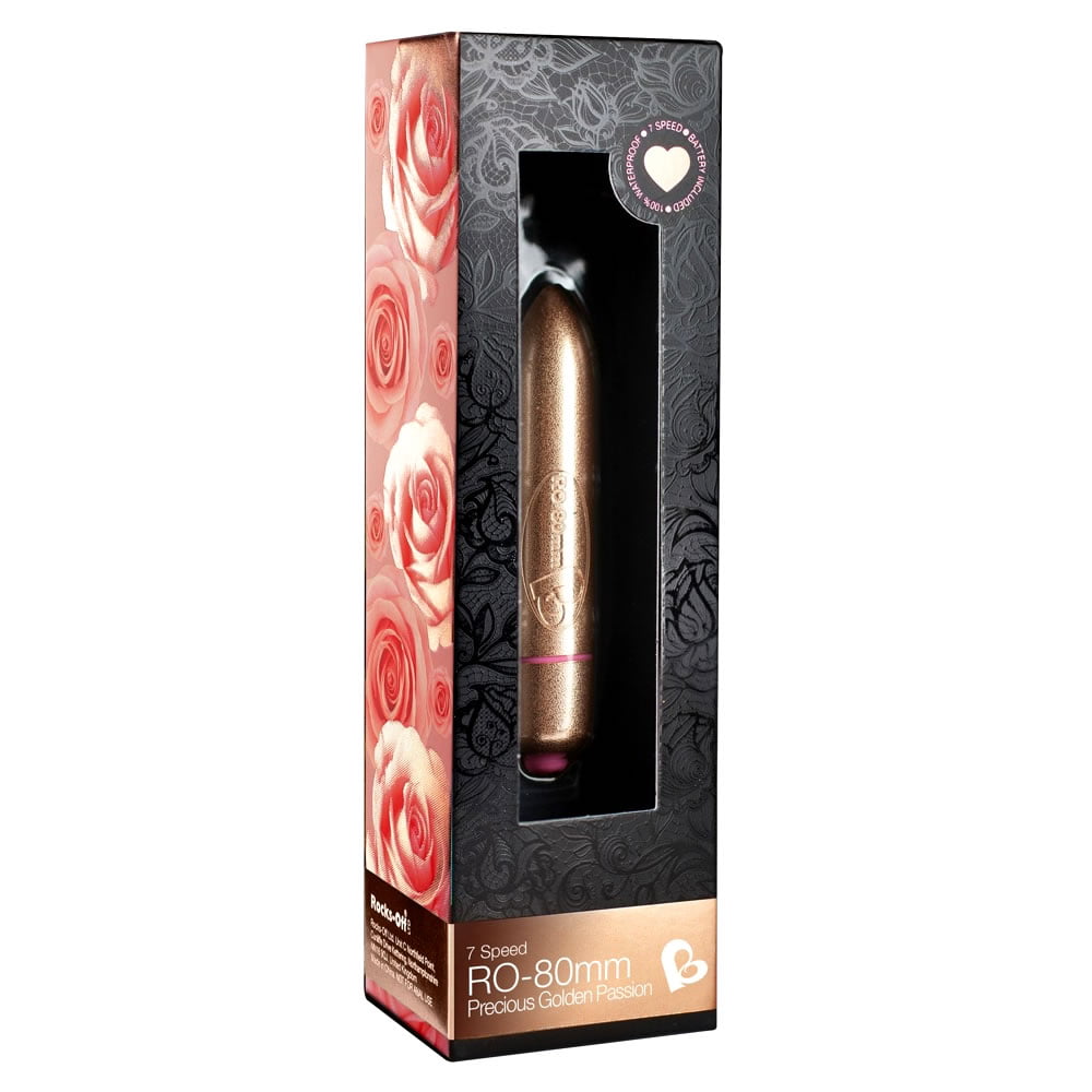 RO-80 Bullet Dildo VibratorGolden Passion