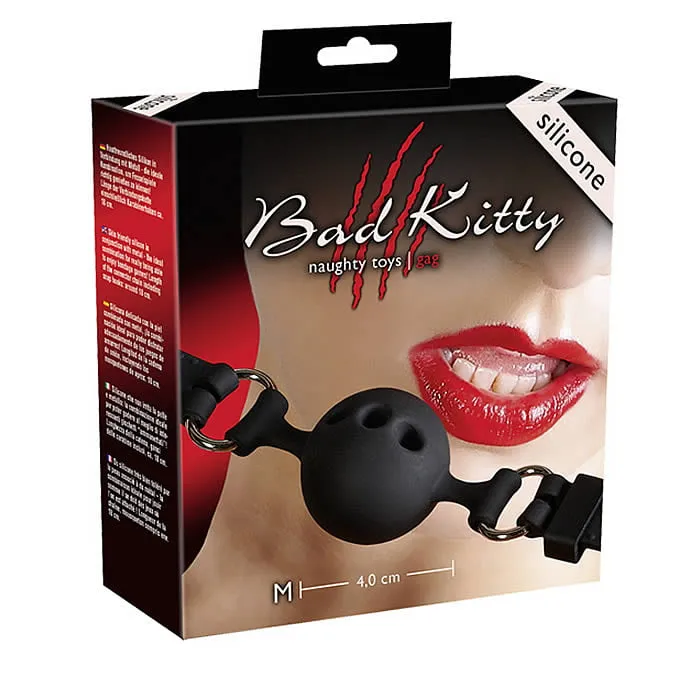 Bad Kitty Silikone GagballSort