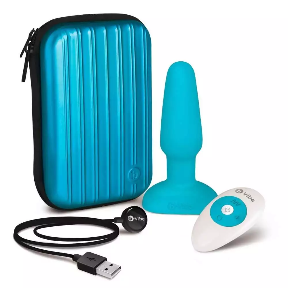 B-Vibe Rimming Anal Plug med Fjernbetjening - Billede 3